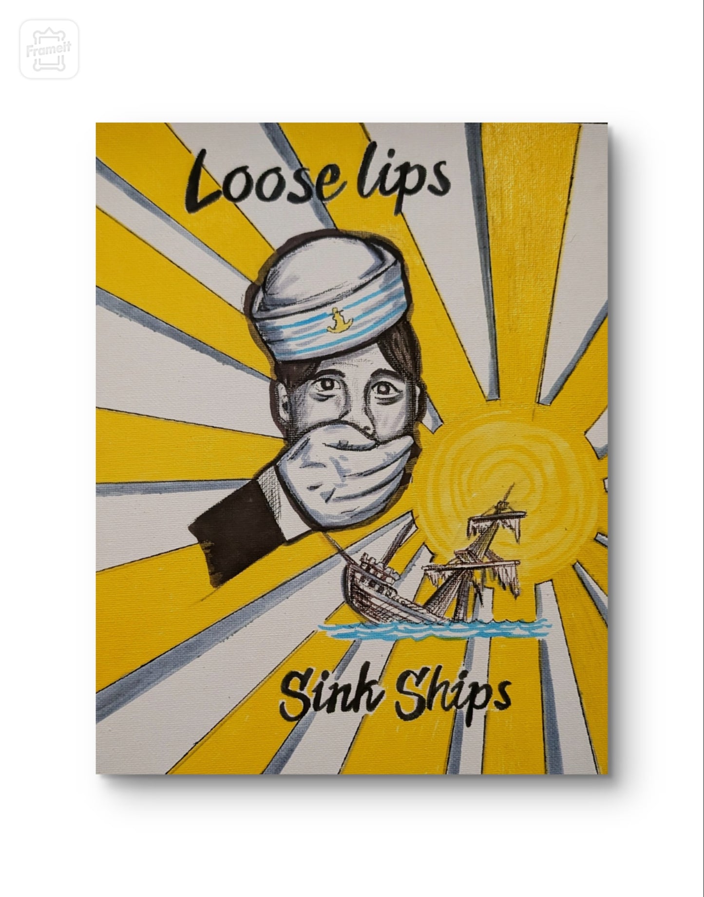 Loose lips sink ships