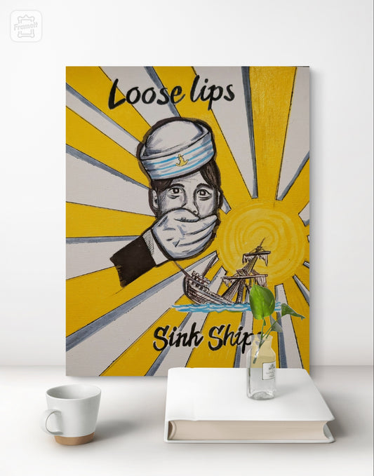 Loose lips sink ships